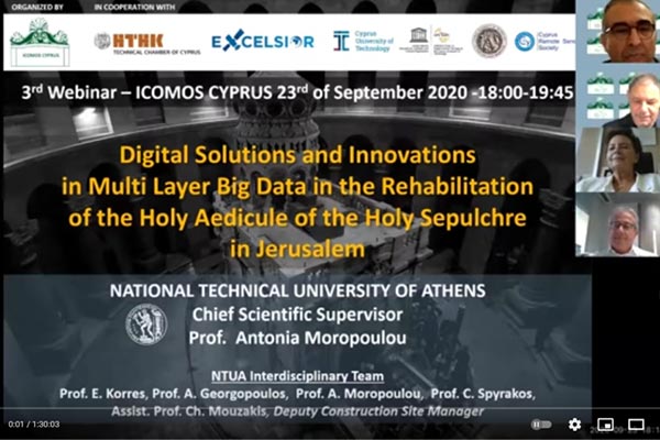 3rd Webinar Event organized by ICOMOS-CYPRUS